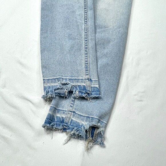 Free People We The Free Wild Child Skinny Jean Raw Hem - Picture 7 of 11